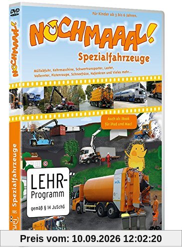 Nochmaaal! - Spezialfahrzeuge: Meine erste DVD - für Kinder ab 3 bis 6 Jahren