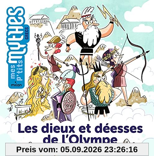 Les dieux et déesses de l'Olympe