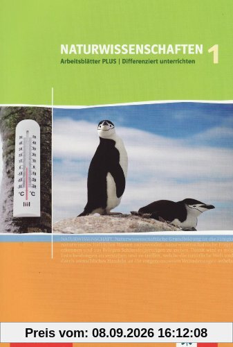 Arbeitsblätter PLUS Naturwissenschaft 1: Differenzierendes Arbeiten