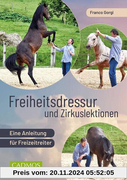 Freiheitsdressur und Zirkuslektionen: Eine Anleitung für Freizeitreiter (Cadmos Reiterpraxis)