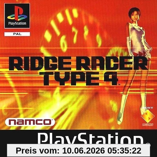Ridge racer type 4 +RR High spec - Playstation - PAL - DMG