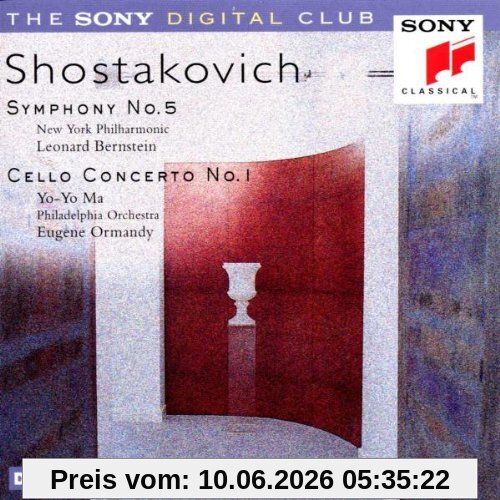 Symphony No. 5, Cello Concerto No. 1 (Sony Digital Club)
