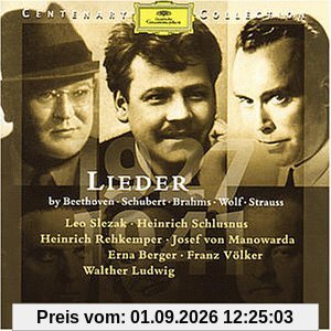 Centenary Collection 1898-1924: Lieder