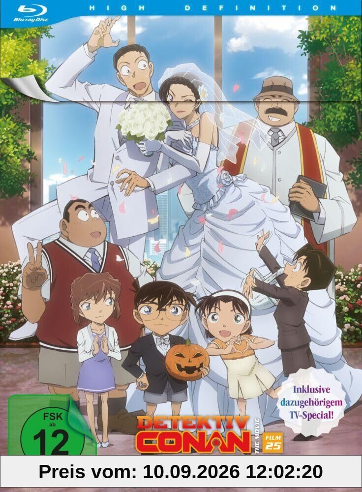 Detektiv Conan: Die Halloween Braut - 25. Film + Detektiv Conan: Lovestory im Polizeihauptquartier - Am Abend vor der Hochzeit - [Blu-ray] Limited Edition