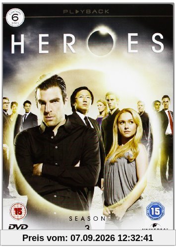 Heroes - Season 3 [6 DVDs] [UK Import]