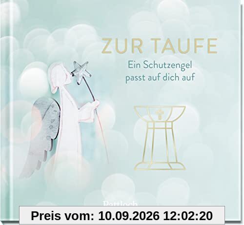 Zur Taufe: Ein Schutzengel passt auf dich auf | Liebevolle Schutzengelwünsche zur Taufe | Kleine Geschenkidee oder Ergänzung zum Taufgeschenk