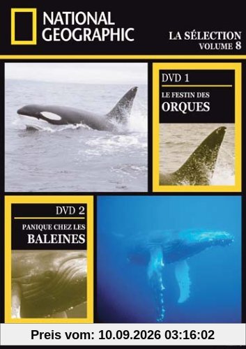 National Geographic : Panique chez les baleines / le festin des orques - Edition digipack 2 DVD