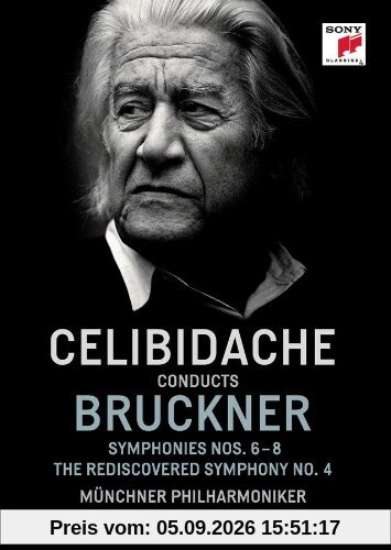 Sergiu Celibidache conducts Bruckner (+ 2 Audio-CDs) [3 DVDs]