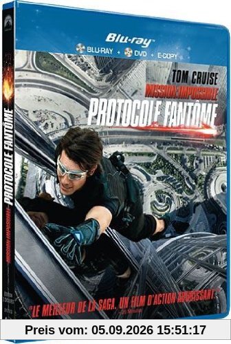 Mission impossible 4 : protocole fantôme [Blu-ray] [FR Import]