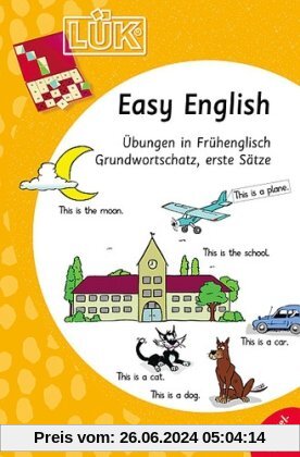 LÜK: Easy EnglishDoppelband: Übungen in Frühenglisch, Grundwortschatz, erste Sätze: Übungen für den Unterricht in Frühen