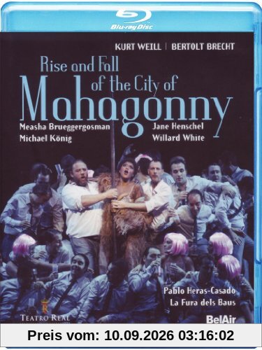 Rise And Fall Of...Mahagonny (Kurt Weill) [Blu-ray]