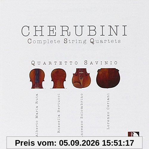 Luigi Cherubini: Sämtliche Streichquartette