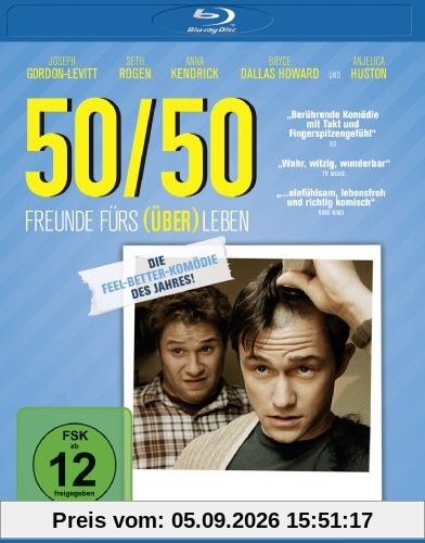 50/50 - Freunde fürs (Über)Leben [Blu-ray]
