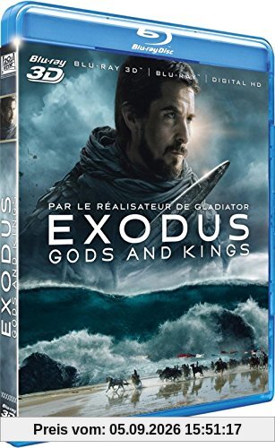 Exodus : Gods and Kings [Combo Blu-ray 3D + Blu-ray 2D + Digital HD]