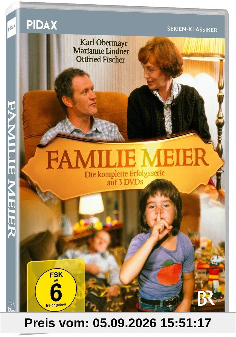 Familie Meier - Die komplette humorvolle, kultige Erfolgs-Serie mit Karl Obermayr - Nostalgie - für jede Altersgruppe von Franz Xaver Bogner (Pidax ... [3 DVDs] [3 DVDs] (Collector's Edition)