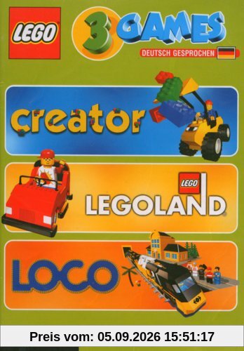 Lego 3 Games Pack (Creator / Legoland / Loco)