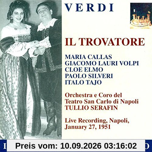 Verdi: Il Trovatore (Gesamtaufnahme) (ital.) (Aufnahme Live Neapel 27.01.1951)