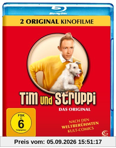 Tim & Struppi - Das Original - Teil 1+2 [Blu-ray]