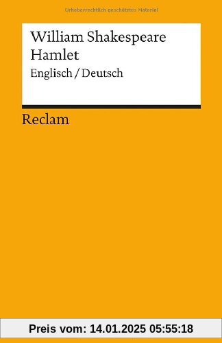 Hamlet: Englisch/Deutsch