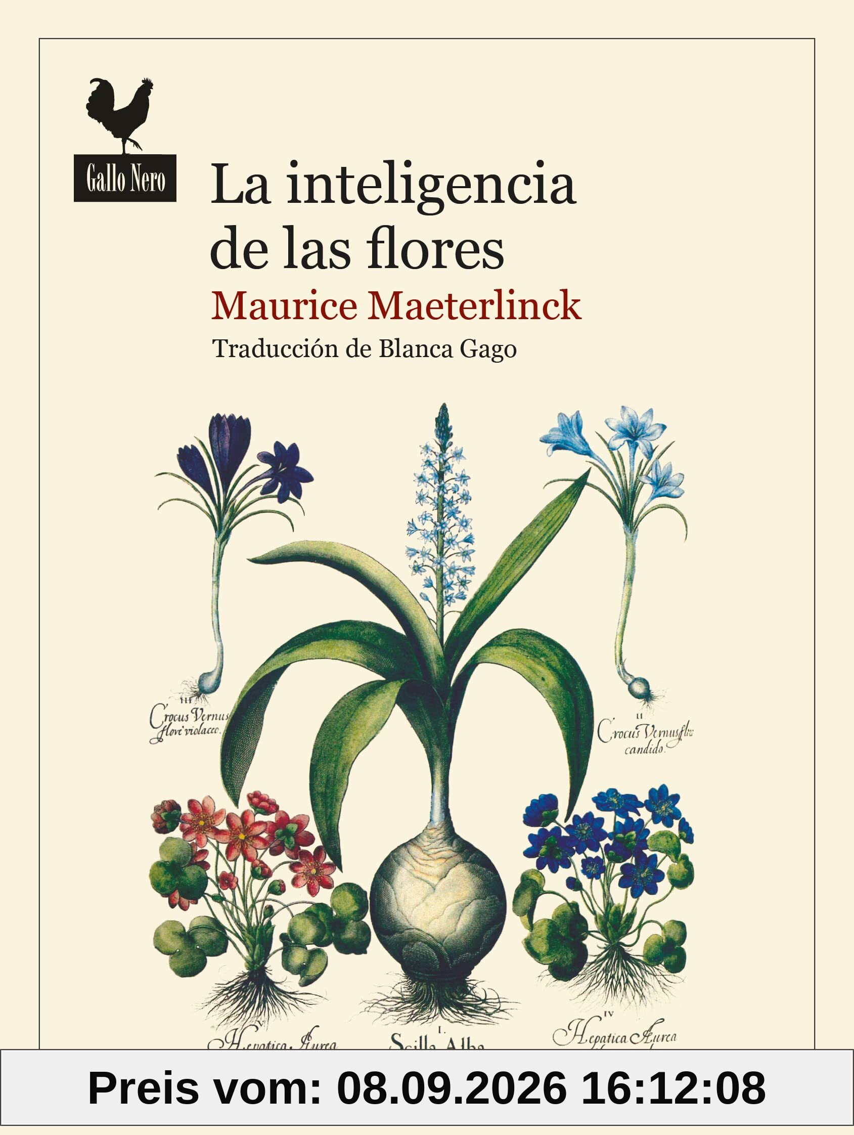 La inteligencia de las flores (Narrativas, Band 73)
