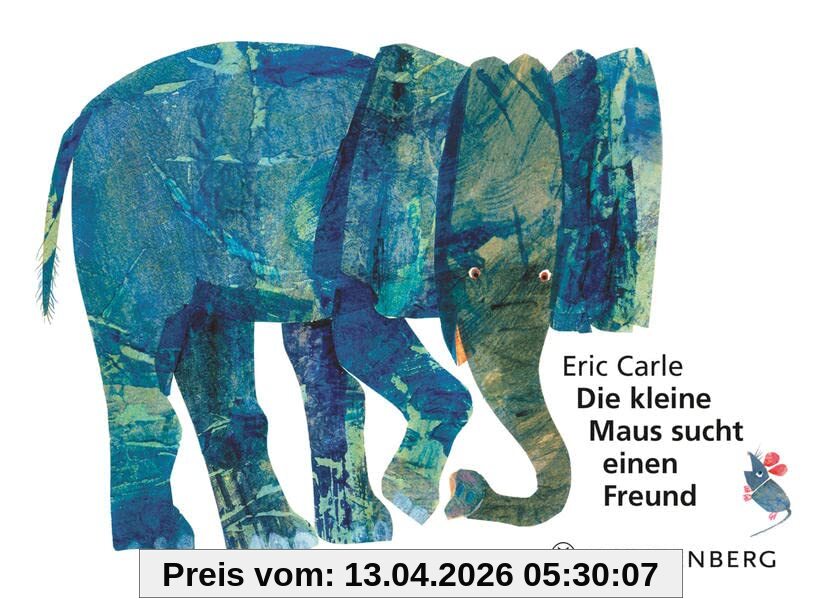 Die kleine Maus sucht einen Freund: Pappausgabe mit echter Buchdecke