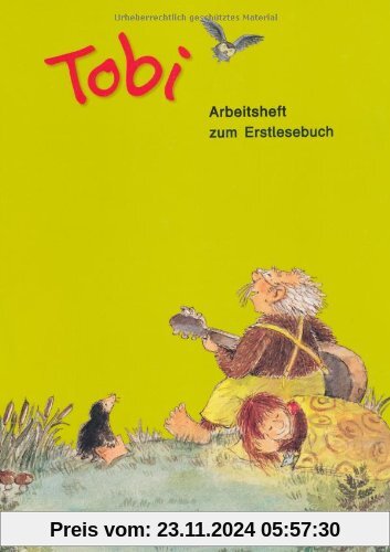 Tobi - Aktuelle Ausgabe: Arbeitsheft zum Erstlesebuch: Mit Einlegern (Ausschneide- und Klebebildbogen): Mit Einleger (Au