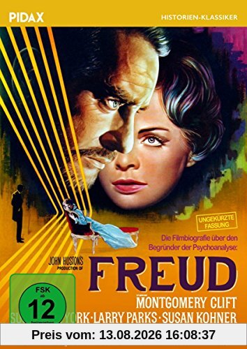 Freud / Preisgekröntes Meisterwerk von John Huston mit Montgomery Clift in ungekürzter Langfassung (Pidax Historien-Klassiker)