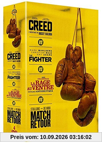 Creed + The Fighter + La rage au ventre + Match retour