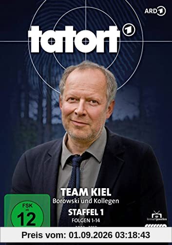 Tatort - Team Kiel (Borowski / Axel Milberg) - Staffel 1 (Folgen 1-14) (Fernsehjuwelen) [7 DVDs]