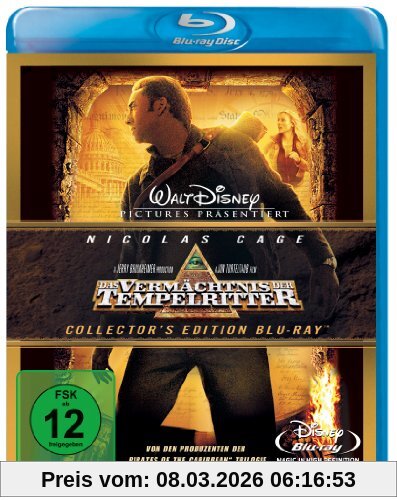Jon Turteltaub Das Vermächtnis Der Tempelritter - Collector's Edition [Blu-ray]