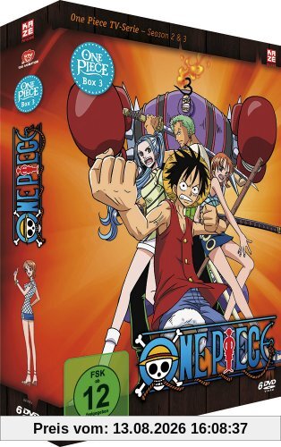 One Piece - Box 3: Season 2 & 3 (Episoden 62-92) [6 DVDs]