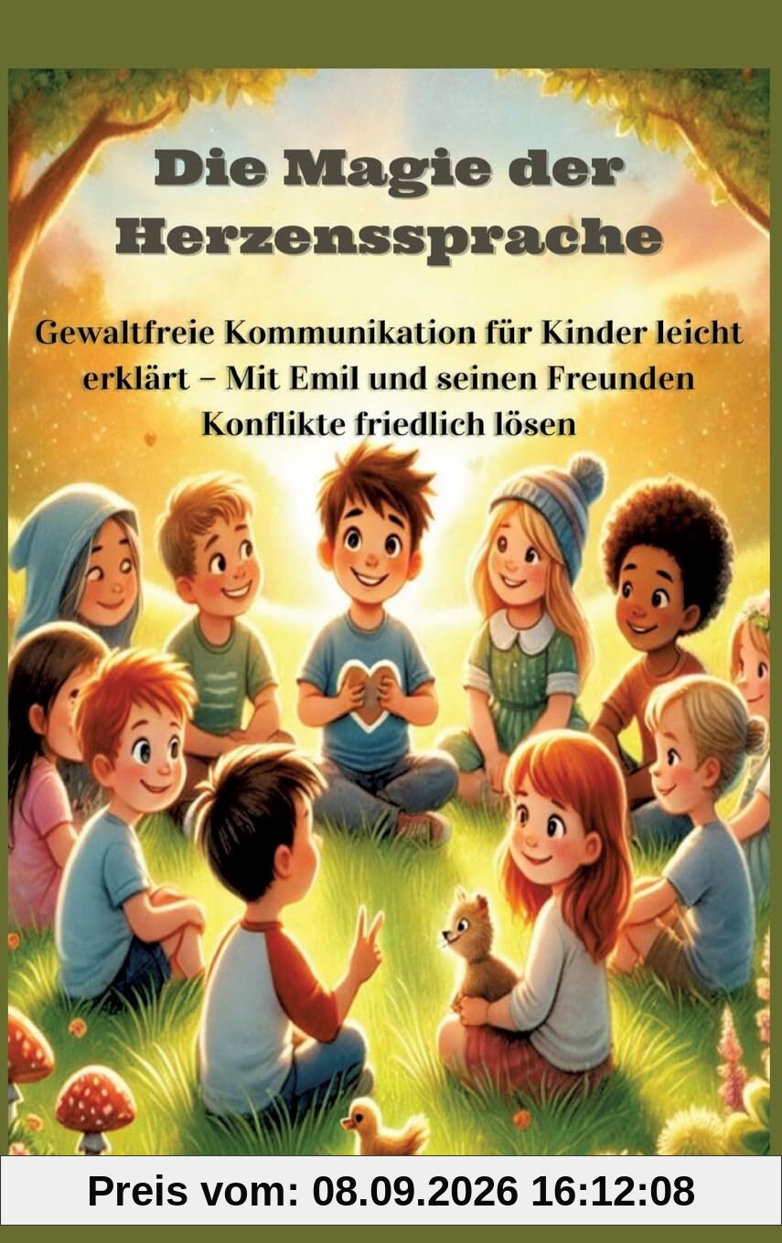 Die Magie der Herzenssprache: Die Magie der Herzenssprache: Gewaltfreie Kommunikation für Kinder leicht erklärt – Freundschaft und Konflikte friedlich ... und seinen Freunden Konflikte friedlich lösen