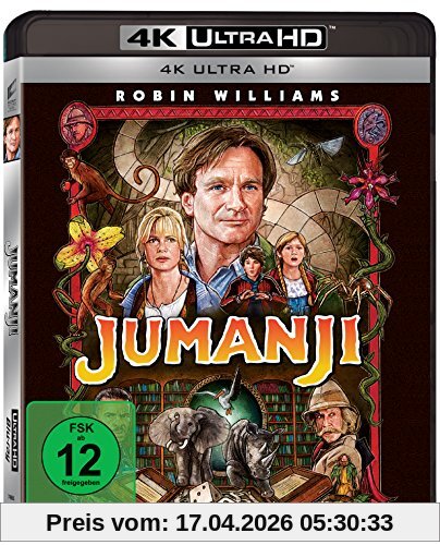 Jumanji (4K Ultra HD) [Blu-ray]