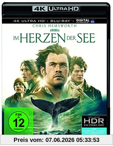 Im Herzen der See  (4K Ultra HD) [Blu-ray]
