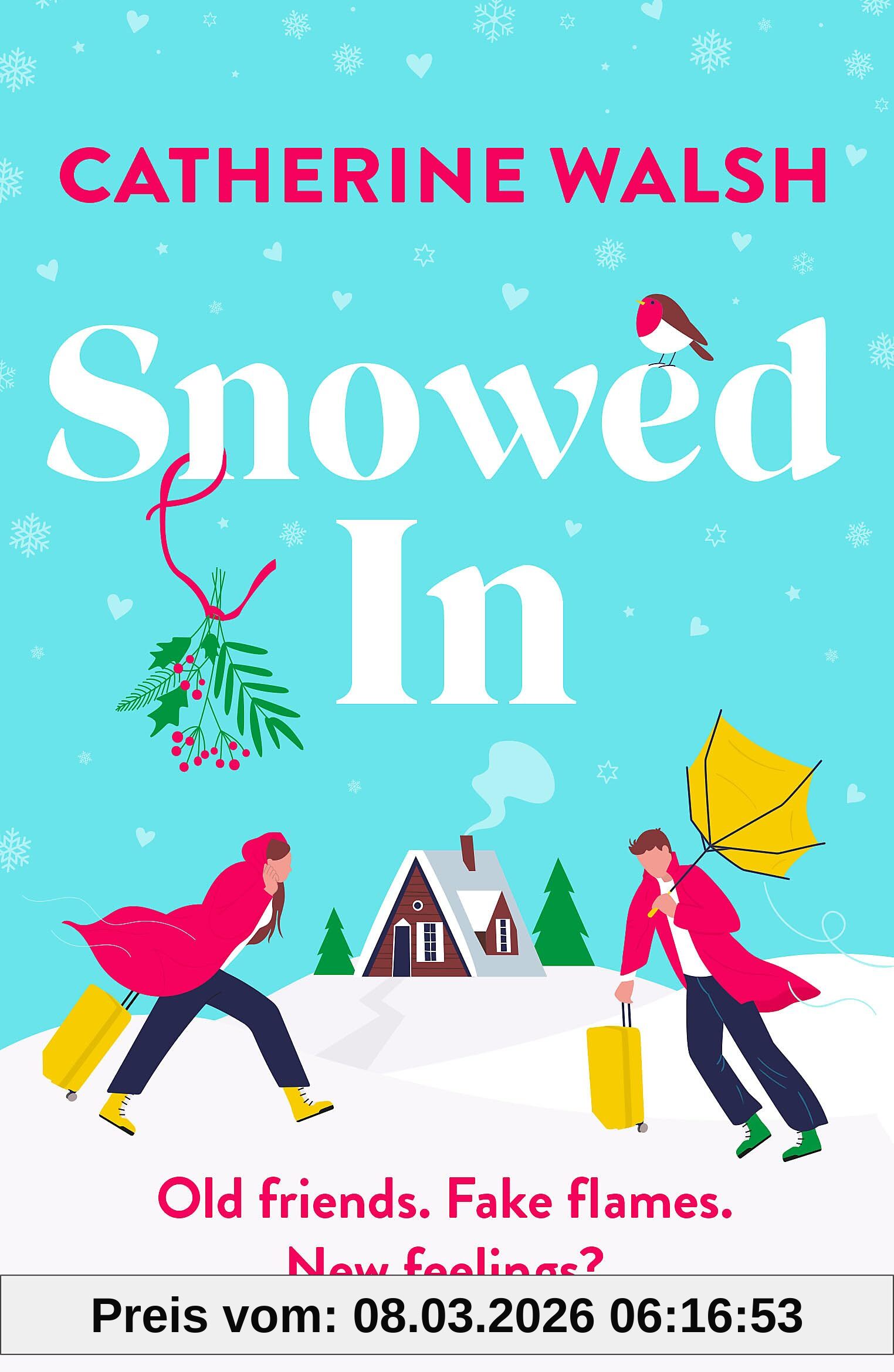 Catherine Walsh Snowed In, A Completely Hilarious Fake Dating, Forced Proximity Romantic Comedy