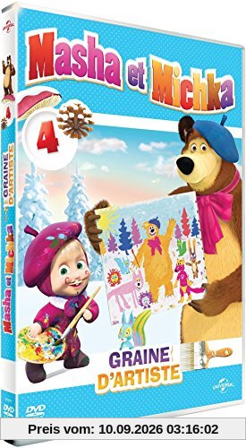 Masha et michka, vol. 4 : graine d'artiste [FR Import]