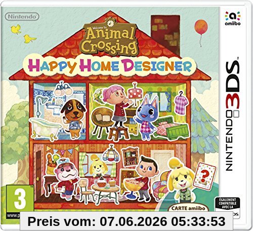 Tier Crossing : Happy Heim Designer + 1 Karte Amiibo 'Tier crossing'