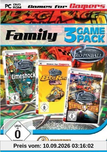 Games for Gamers Family Game Pack 1 - Pinball (Timeshock / Big Race USA / Fantastic Journey)