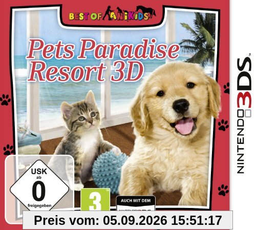 Pets Paradise Resort 3D - [Nintendo 3DS]