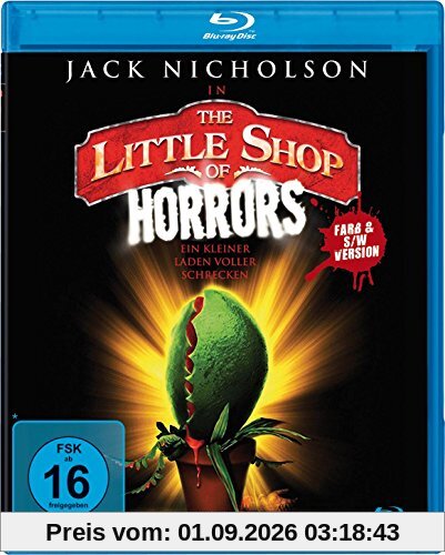 The little Shop of Horrors (Farb- und S/W-Version) [Blu-ray]