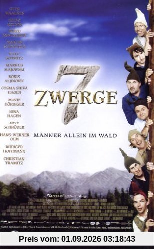 7 Zwerge - Männer allein im Wald [VHS]