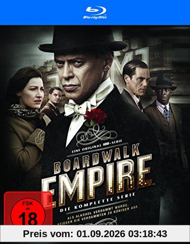 Boardwalk Empire Komplettbox (exklusiv bei Amazon.de) (inkl. Bonusdisc) [Blu-ray] [Limited Edition]