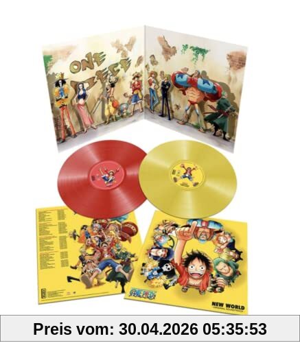 One Piece New World - Limited Edition Red + Yellow Vinyl [Vinyl LP]