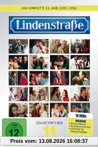 Die Lindenstraße - Das elfte Jahr (Folge 521-572) (Collector's Box, 10 DVDs)