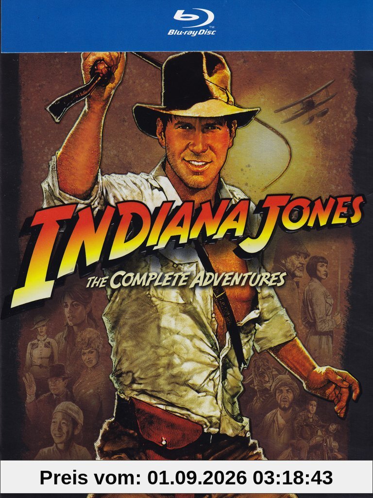 Indiana Jones - The complete adventures [IT Import] [Blu-ray]