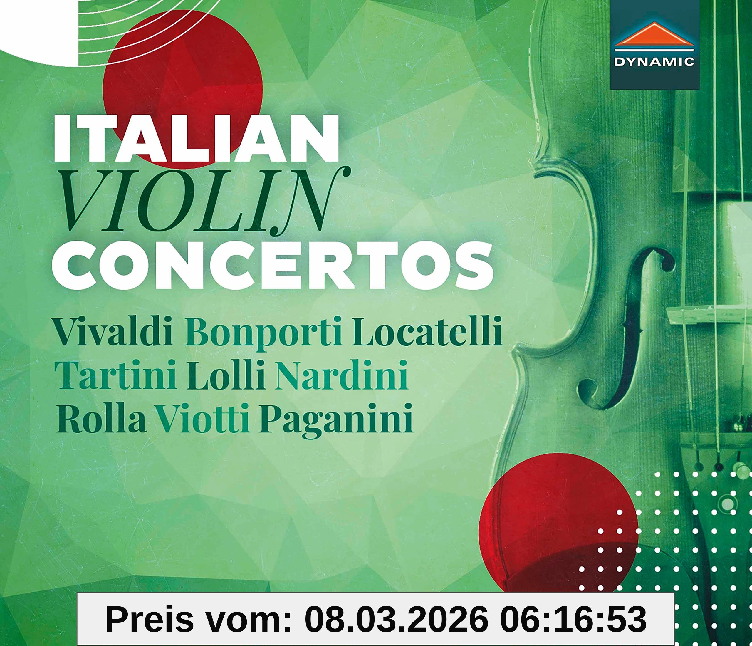 Various Italian Violin Concertos