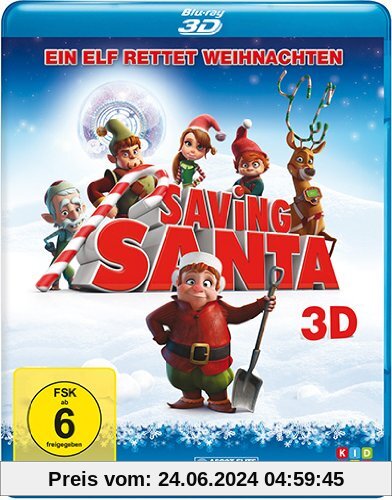 Saving Santa - Ein Elf rettet Weihnachten [3D Blu-ray]
