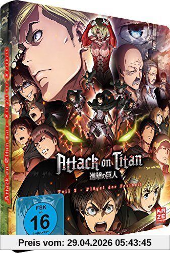 Attack on Titan - Anime Movie Teil 2: Flügel der Freiheit - Steelcase [Blu-ray] [Limited Edition]