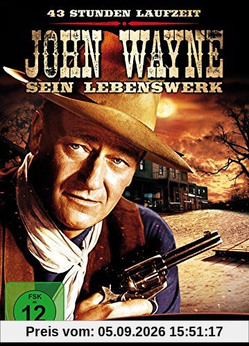 John Wayne - Sein Lebenswerk [Metallbox mit 12 DVDs]