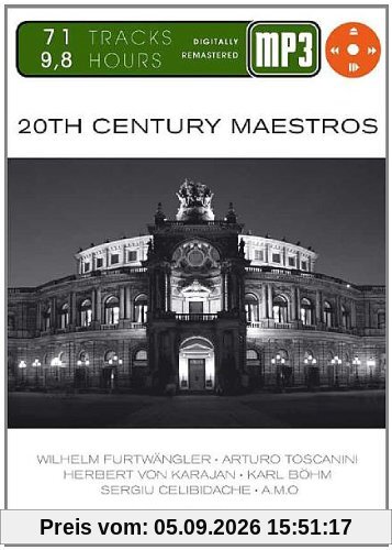 20th Century Maestros-Mp 3